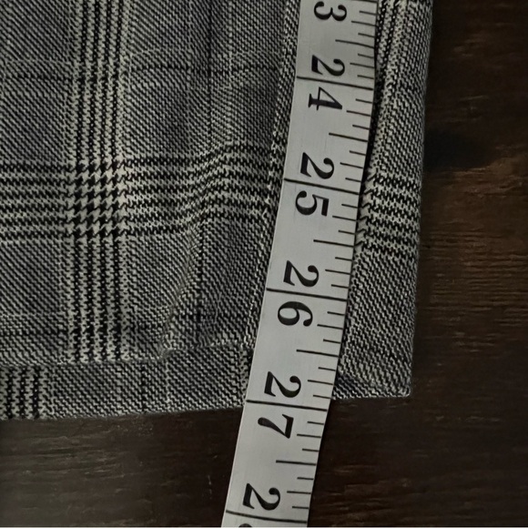 Hudson North Plus Easy Pull-On Ankle Pants Plaid Grey Academia Size 2X Trouser - Picture 14 of 15